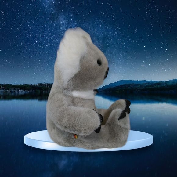 Build A Bear Koala Plush Gray White Grey Stuffed Animal BABW Stuffy Toy Retired - Picture 6 of 10